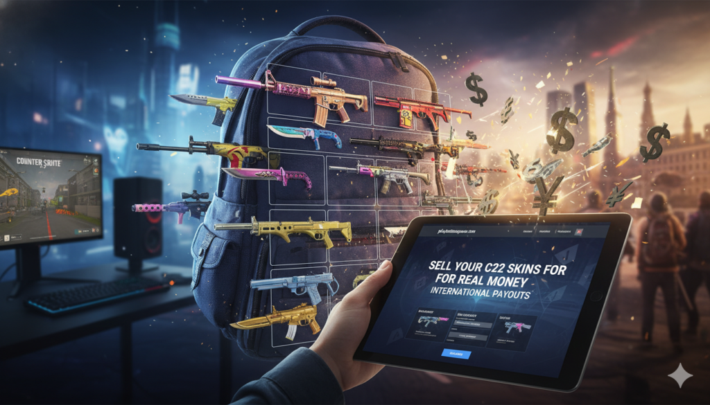 Selling CS2 Skins Internationally PlayBattleSquare