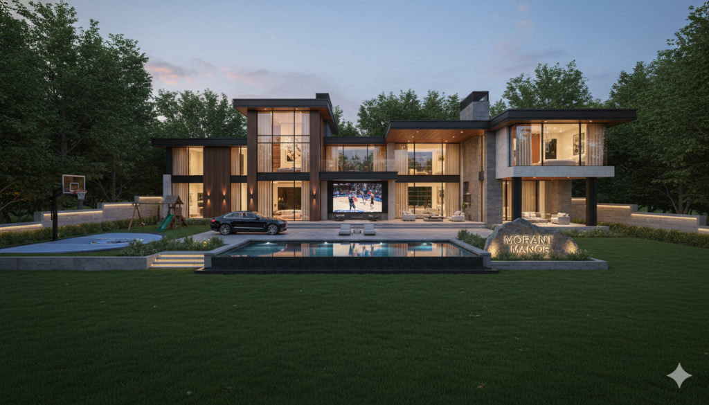 Inside the Ja Morant House: A Tour of His Luxury Memphis Mansion Ja Morant House